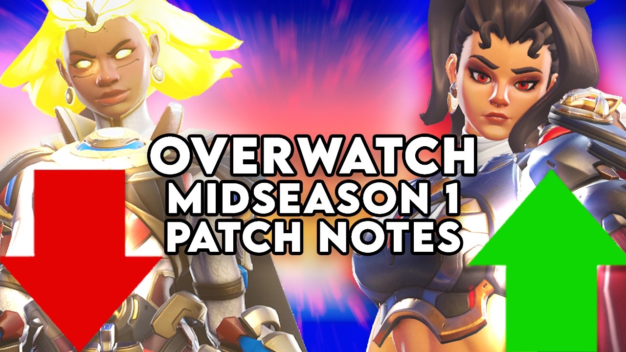 Overwatch Midseason 1 FULL Patch Notes