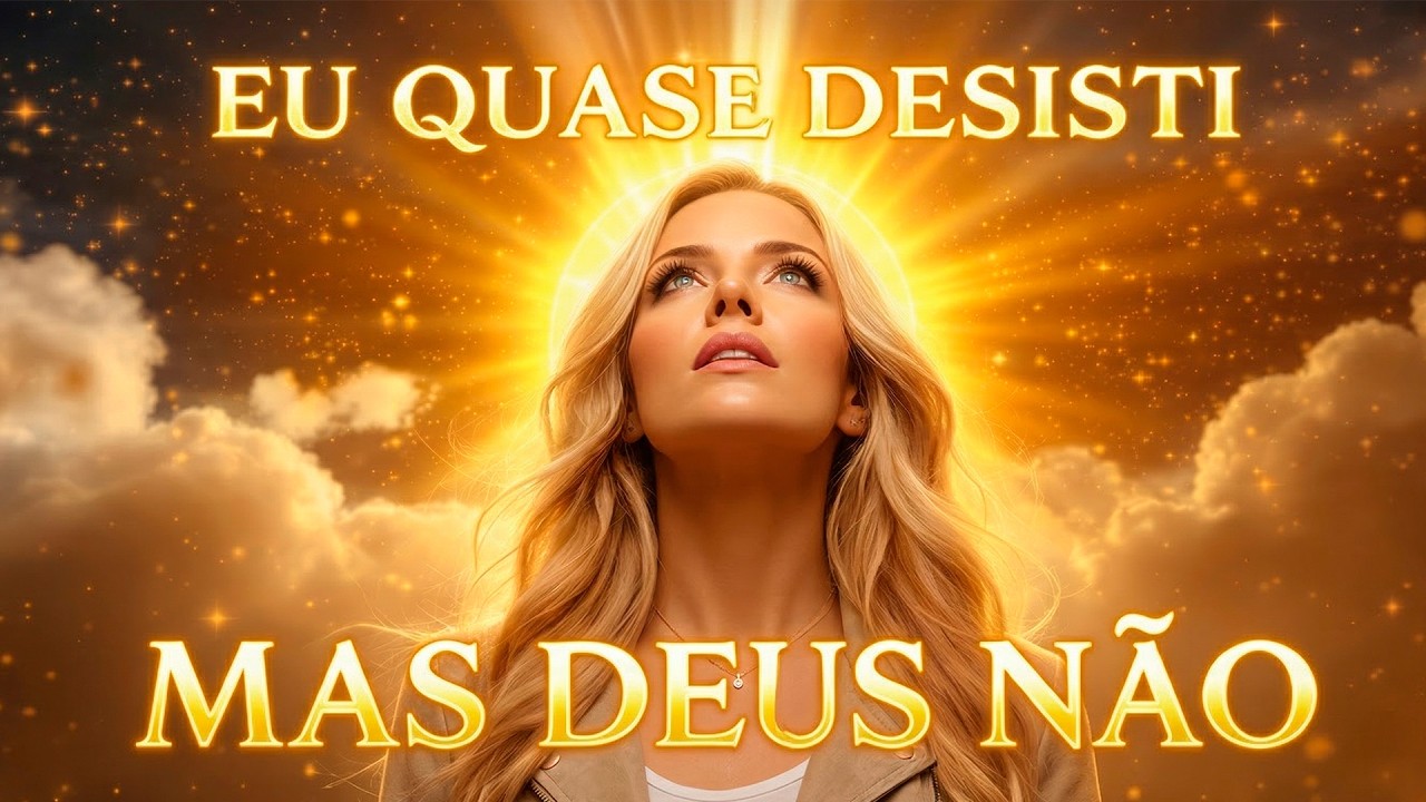 Eu Quase Desisti de Deus… Mas Ele Não Desistiu de Mim  Louvor Gospel