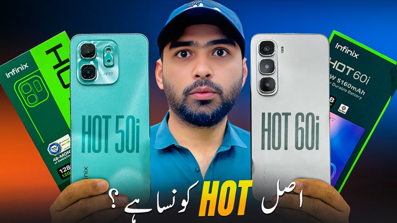 Infinix Hot 50i vs Infinix Hot 60i | Unboxing & Detailed Comparison | Best Budget Mobile 2025