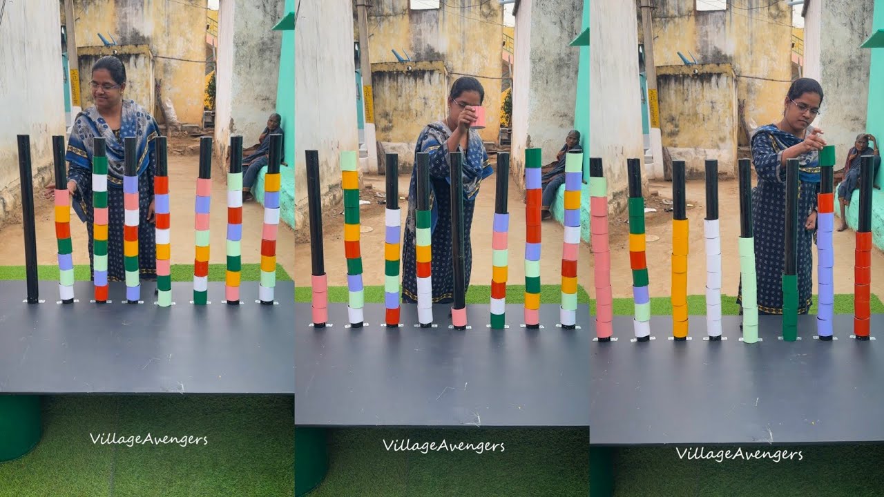 Sorting Colours is fun to Watch || Village Avengers