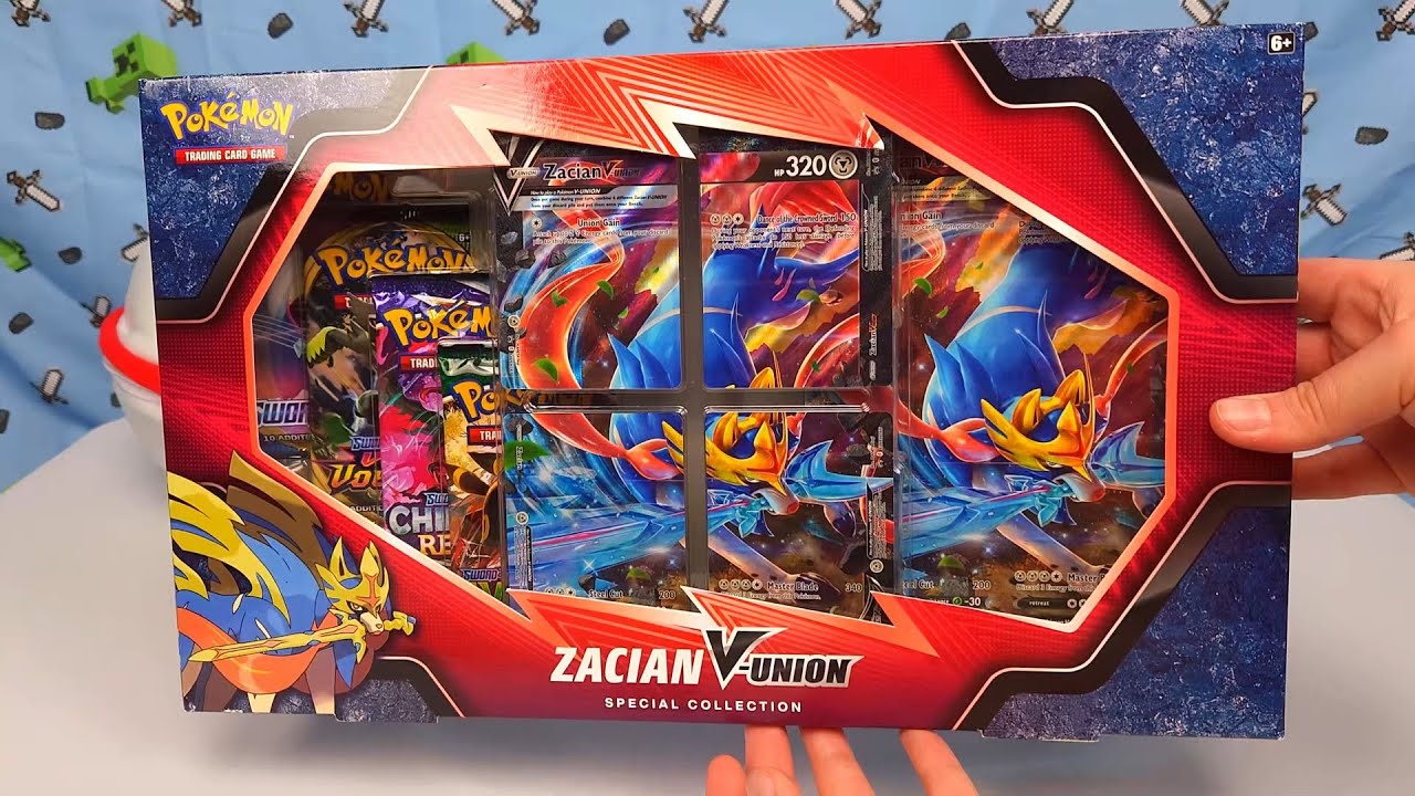 Opening Pokemon V-Union Special Collection - Zacian | Pokemon Cards and Chill