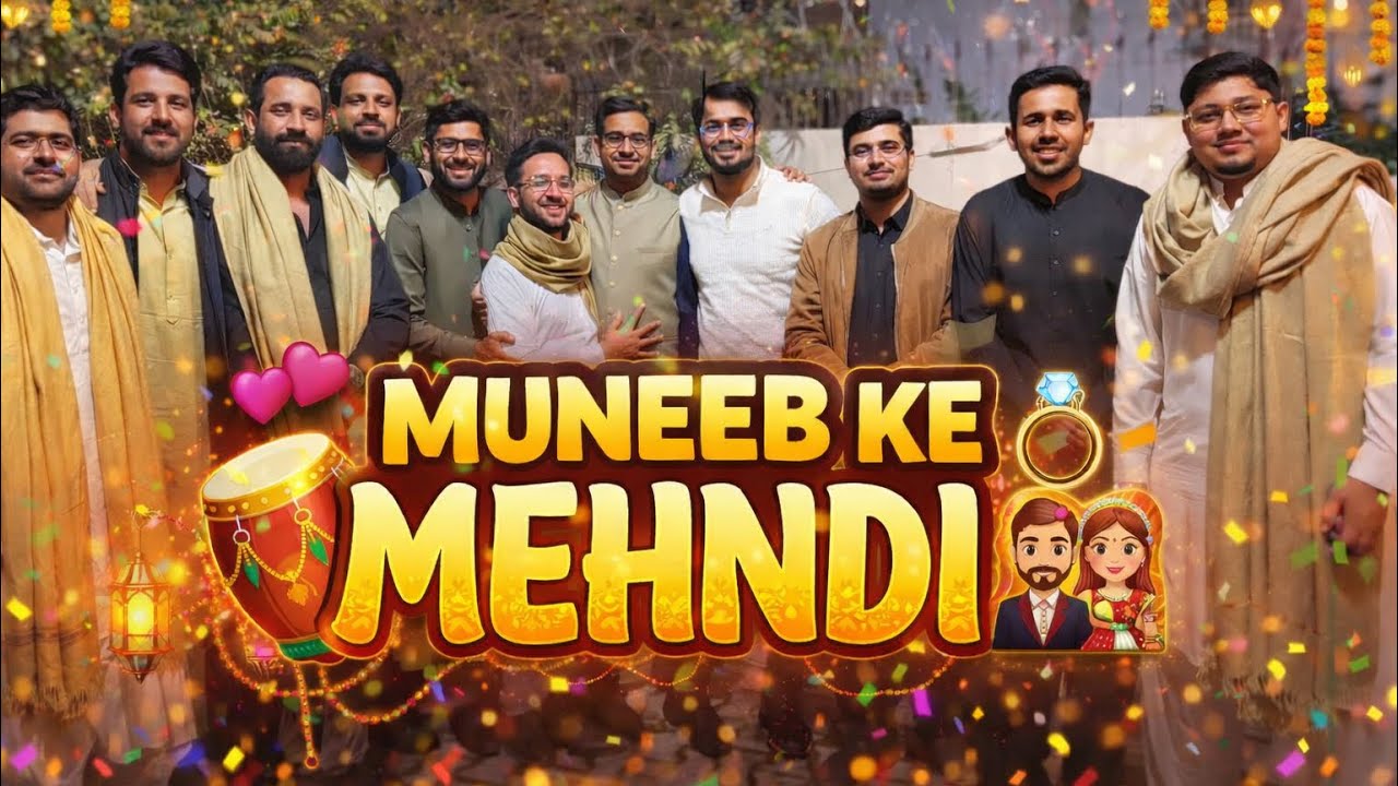 MEHNDI CELEBRATION🎉 | PAKISTANI WEDDNG MEHNDI VLOG 🎊 TALES BY ABDULLAH