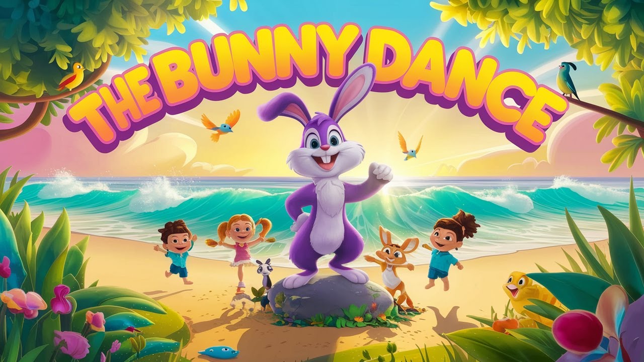 The Bunny Dance Song for Kids | Easter Dance Party Fun!