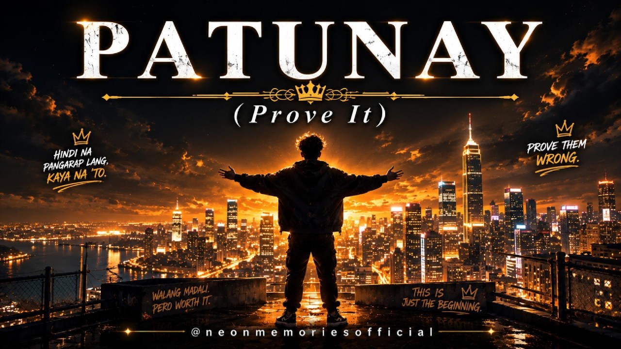 PATUNAY (Prove It) 🌟 | Taglish R&B HipHop | Pinoy Motivational Song 2026 | @neonmemoriesofficial