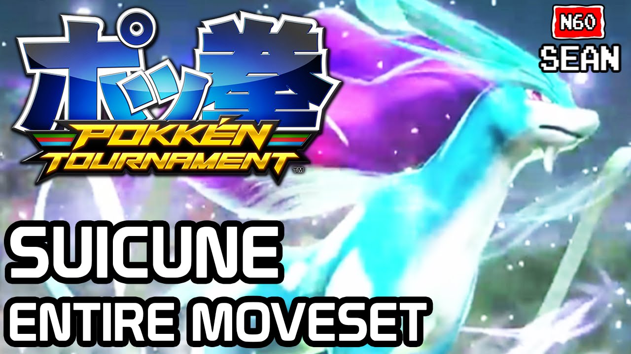 Pokken Tournament: Suicune ENTIRE MOVESET & FINISHER