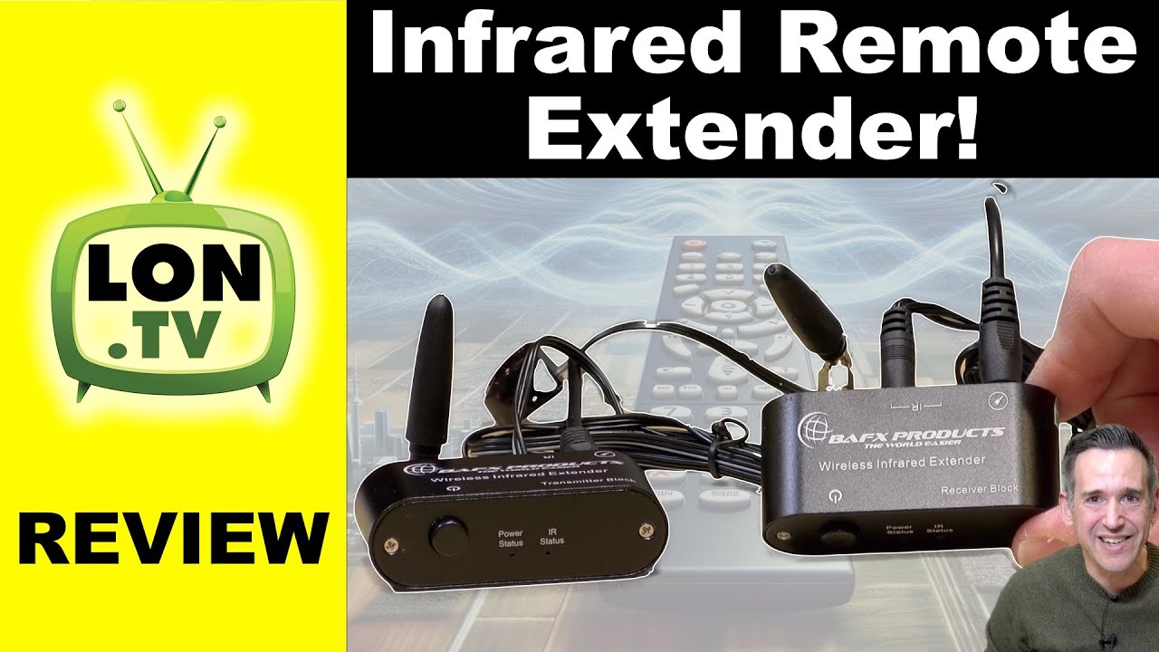 Blast IR Remotes through walls! - BAFX RF Wireless Infrared Repeater