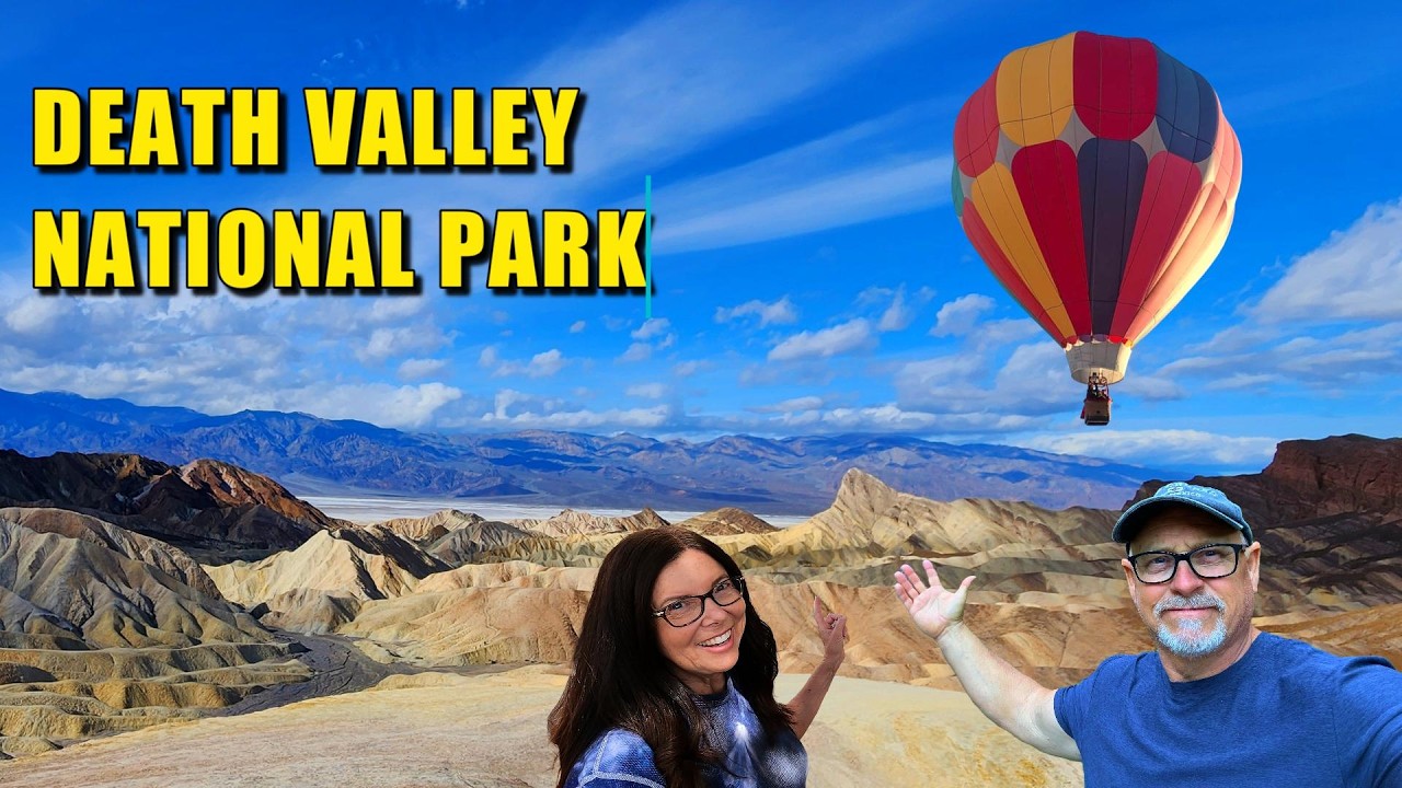 Death Valley National Park in One Day | RVing to Pahrump NV Balloon Rally
