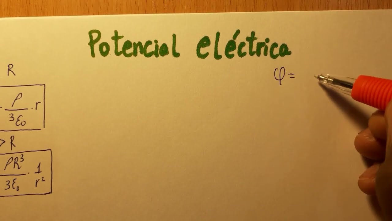 Potencial Elétrico de uma esfera maciça (parte 2)