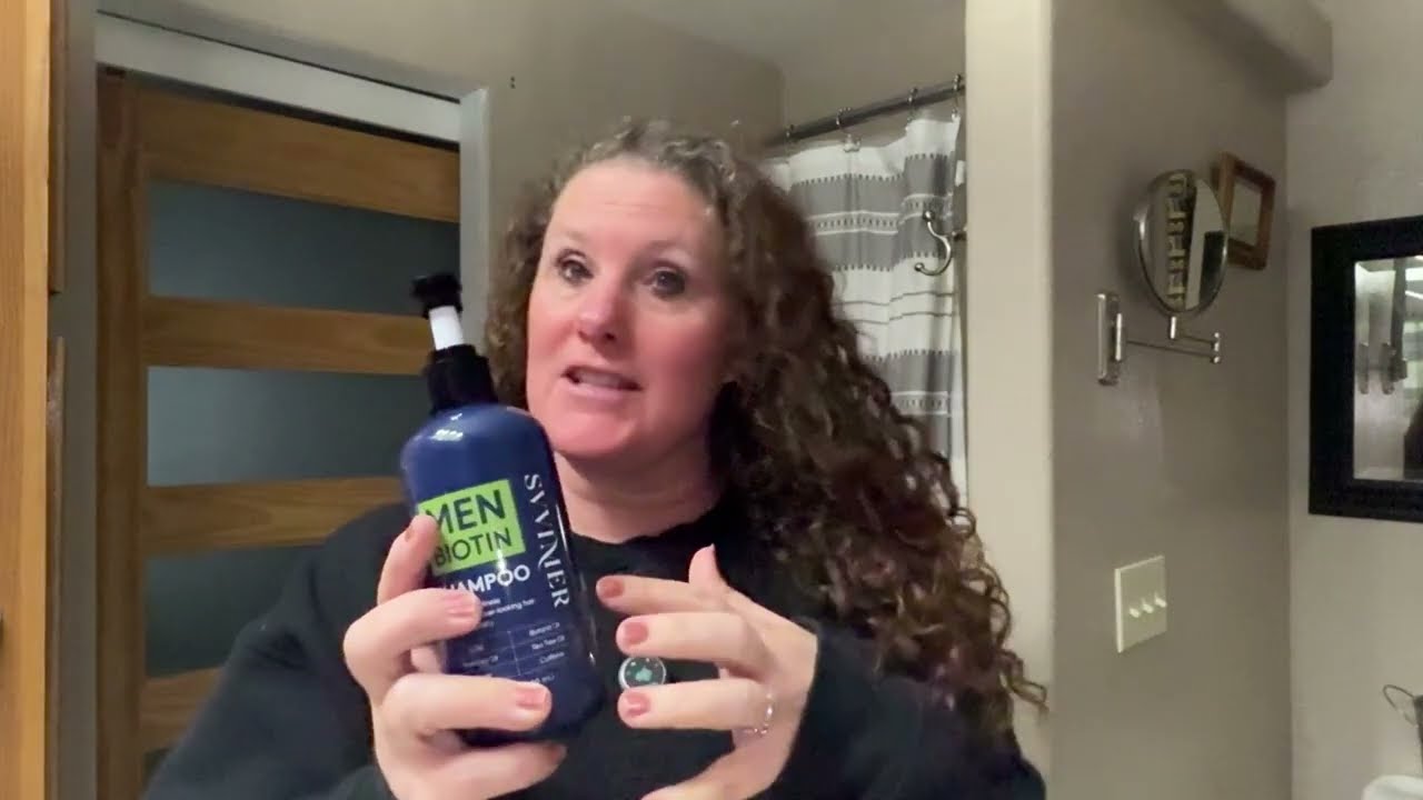 Thickening shampoo  with biotin, caffeine and rosemary oil