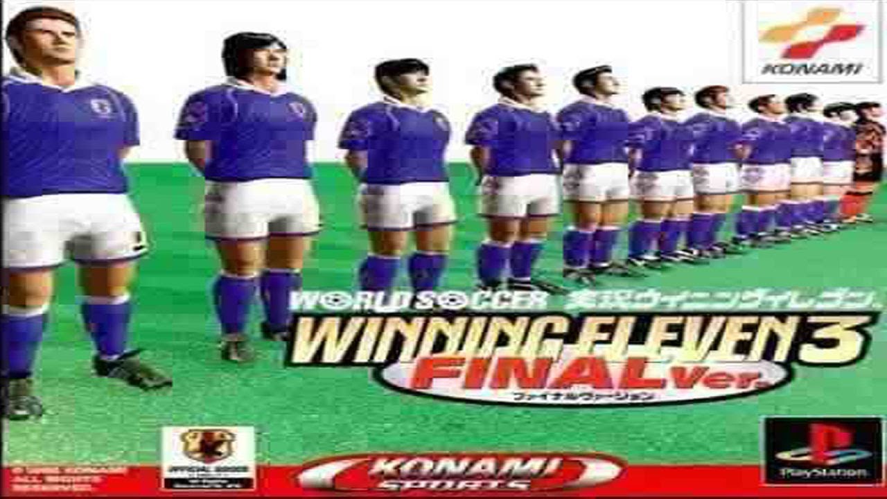 Winning Eleven 3 Final Version PSX Gameplay - Alemania vs Francia (Dificultad Difícil)