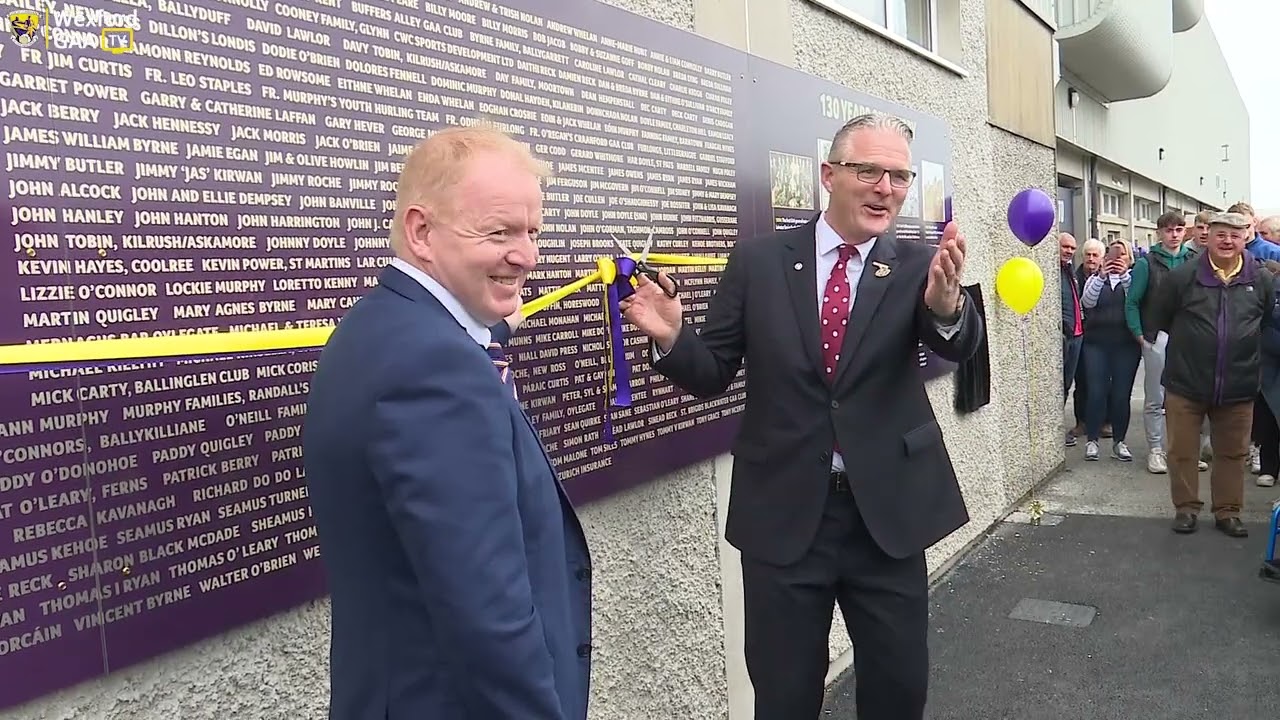 Official Opening of Refurbished Chadwicks Wexford Park