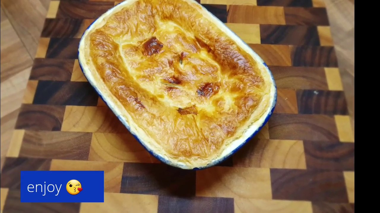 Slimming World Ham Leek & Mushroom Pie