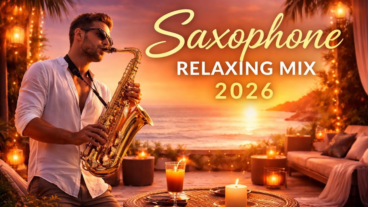 Saxophone Relaxing Mix 2026 🌅 | Chill Lounge, Smooth Jazz & Sunset Vibes