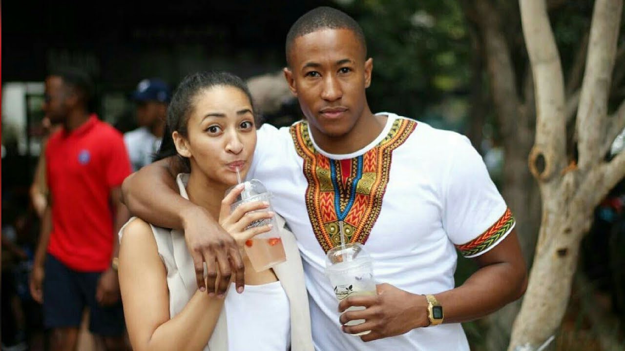 Scandal: New Actor Tshepo In Real Life With Girlfriend And Twin Kids