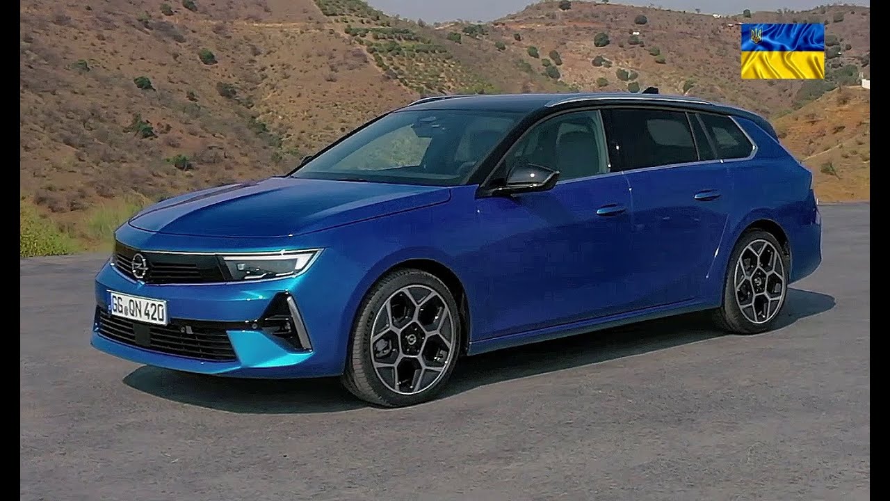 Стильный, просторный универсал.2022 Opel Astra Sports Tourer L 2022. Interior and Exterior