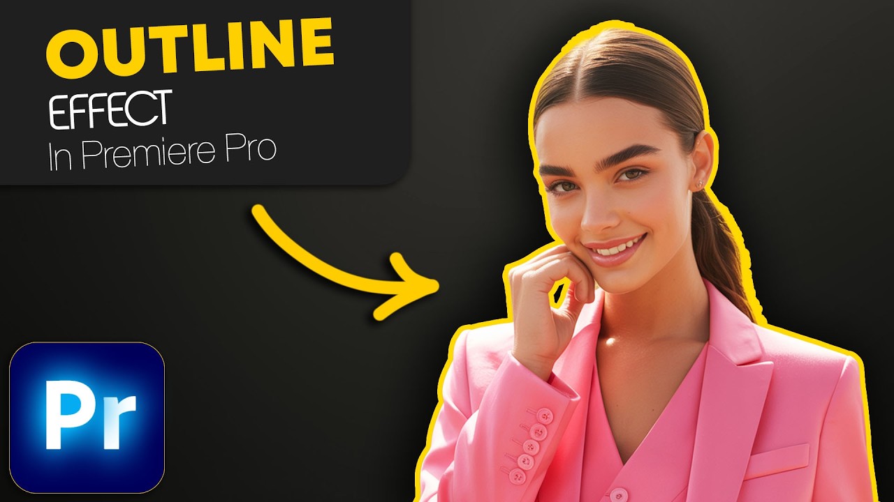 How To Add An OUTLINE Effect In Premiere Pro