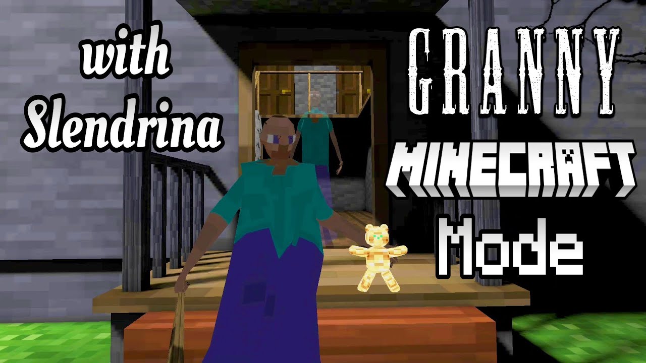 Granny Minecraft Atmosphere + with Slendrina & Full Gameplay