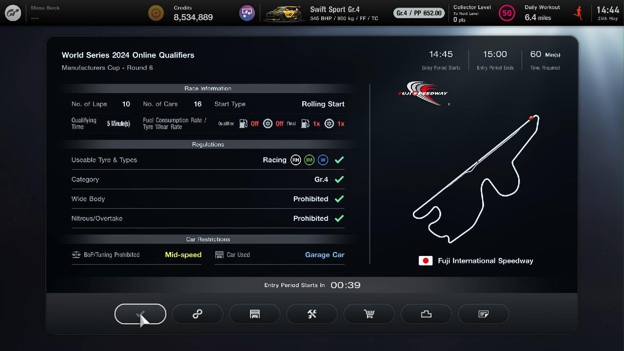 Battle at Mt. Fuji - GTWS Manu Cup 2024 Rd6 Gr4 - Gran Turismo 7 PSVR2