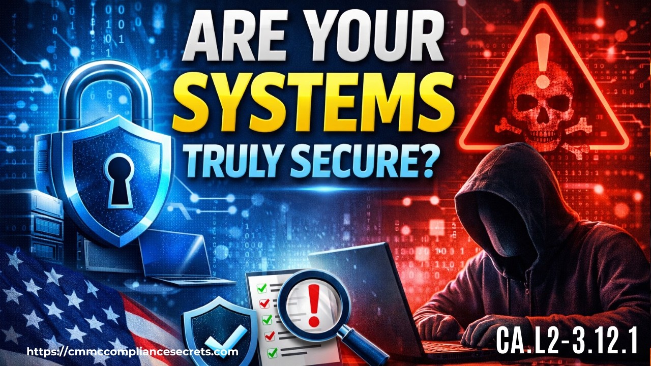 CA.L2-3.12.1 - Are Your Security Controls Actually Working?!