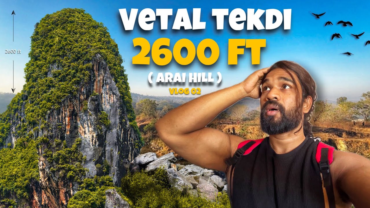 Vetal Tekdi | ARAI HILL, Kothrud Pune | Vlog 02
