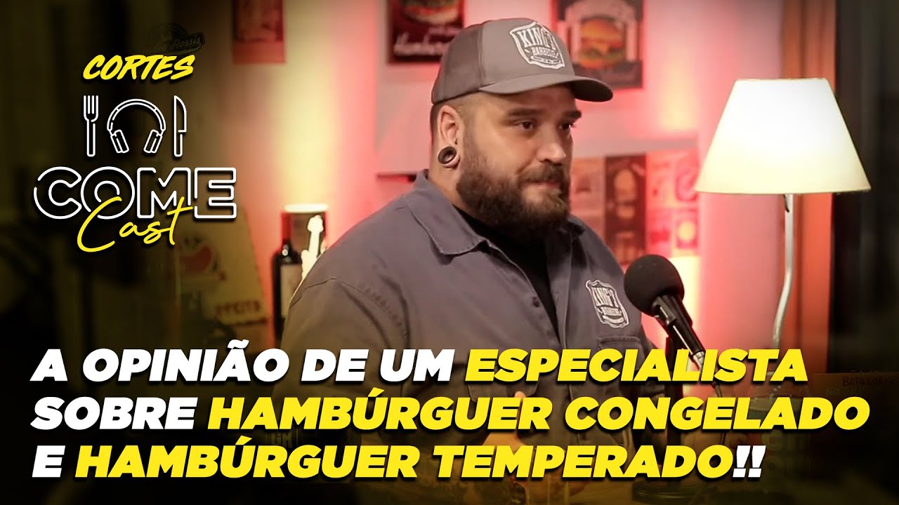 HAMBÚRGUER CONGELADO E HAMBÚRGUER TEMPERADO, É CERTO OU ERRADO?