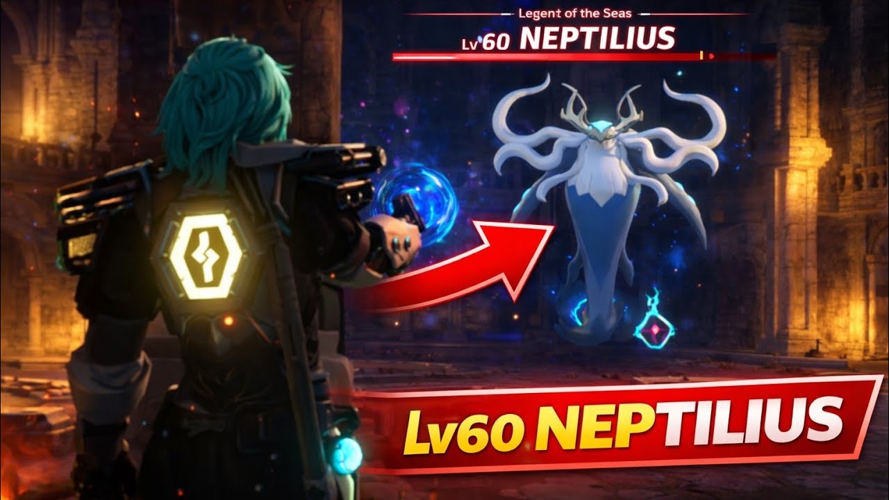 I FOUND WATER GOD POKEMON LV60 NEPTILUS IN SECRET ISLAND | PALWORLD #44 