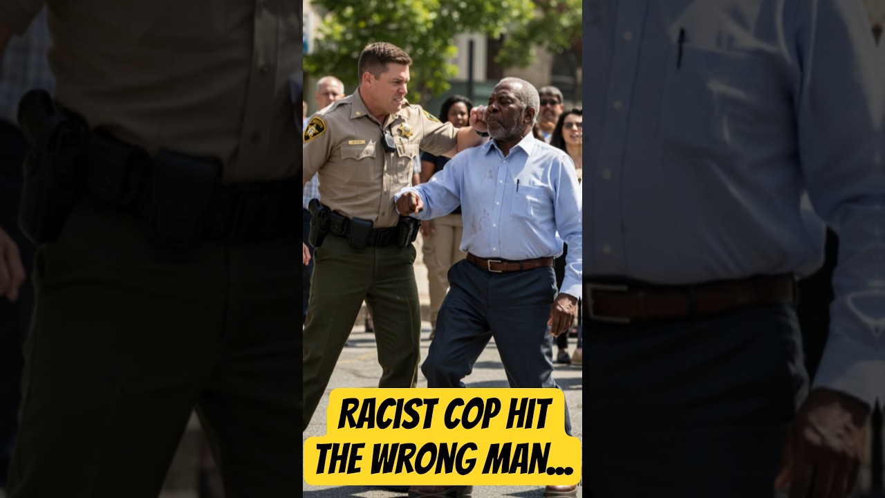 Racist Cop Attacks Elderly Black Veteran &mdash; But Justice Arrives When He Least Expects It. #racistcop