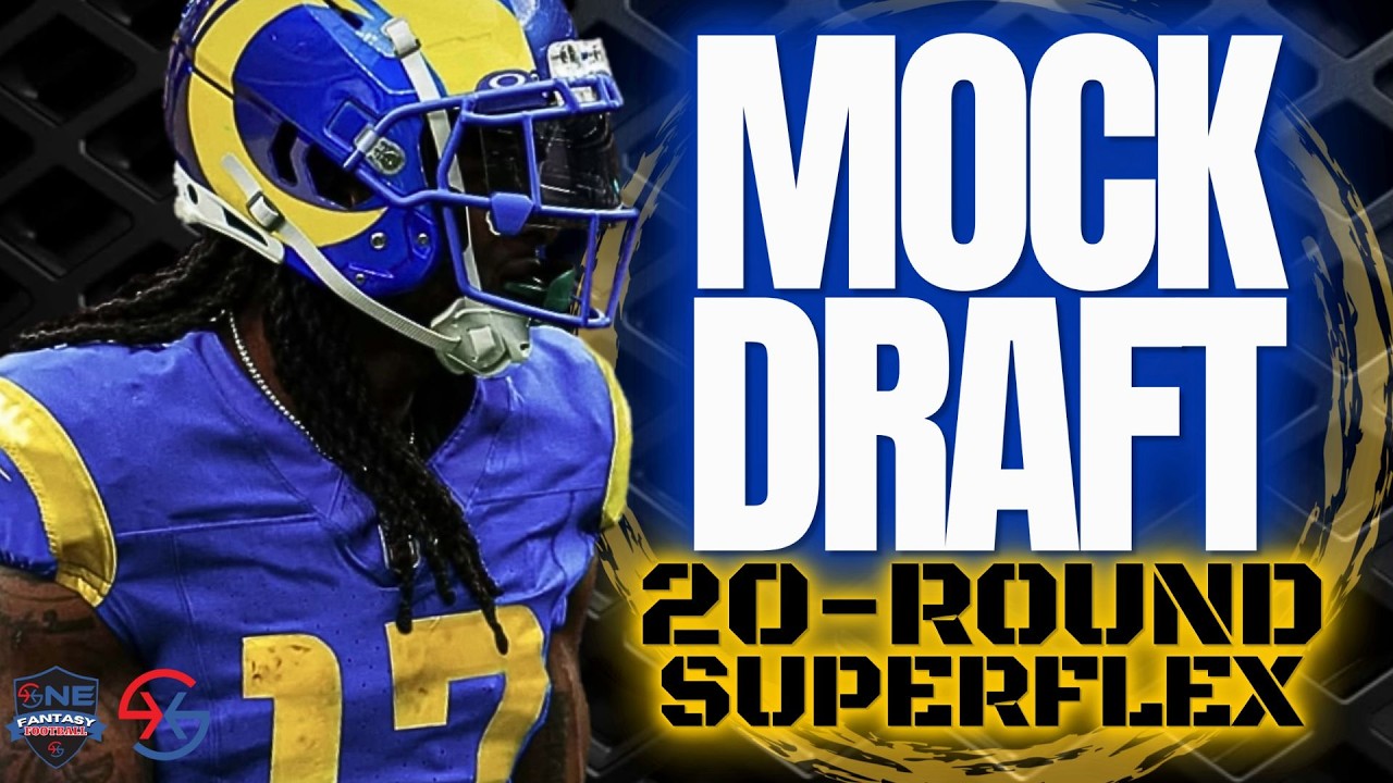Фэнтези-футбол 2026 &mdash; 20 РАУНДОВ ДРАФТА (MOCK DRAFT) | СУПЕРФЛЕКС | Стратегия фэнтези-футбола