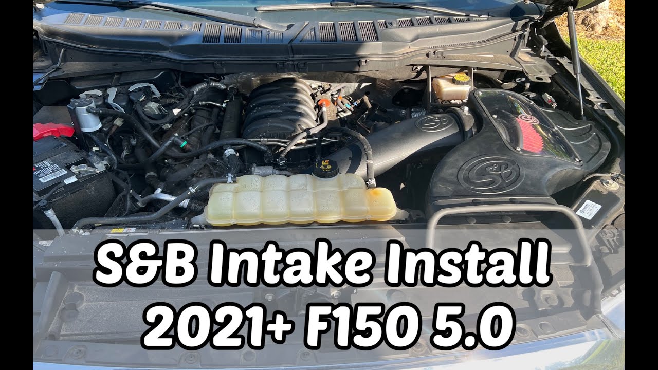 2021 Ford F-150 5.0 S&B Intake Install / Upgrade