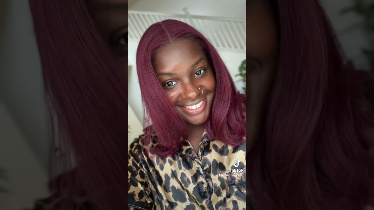 Dark Plum Wig Install 🔥 | Shanise Nicole