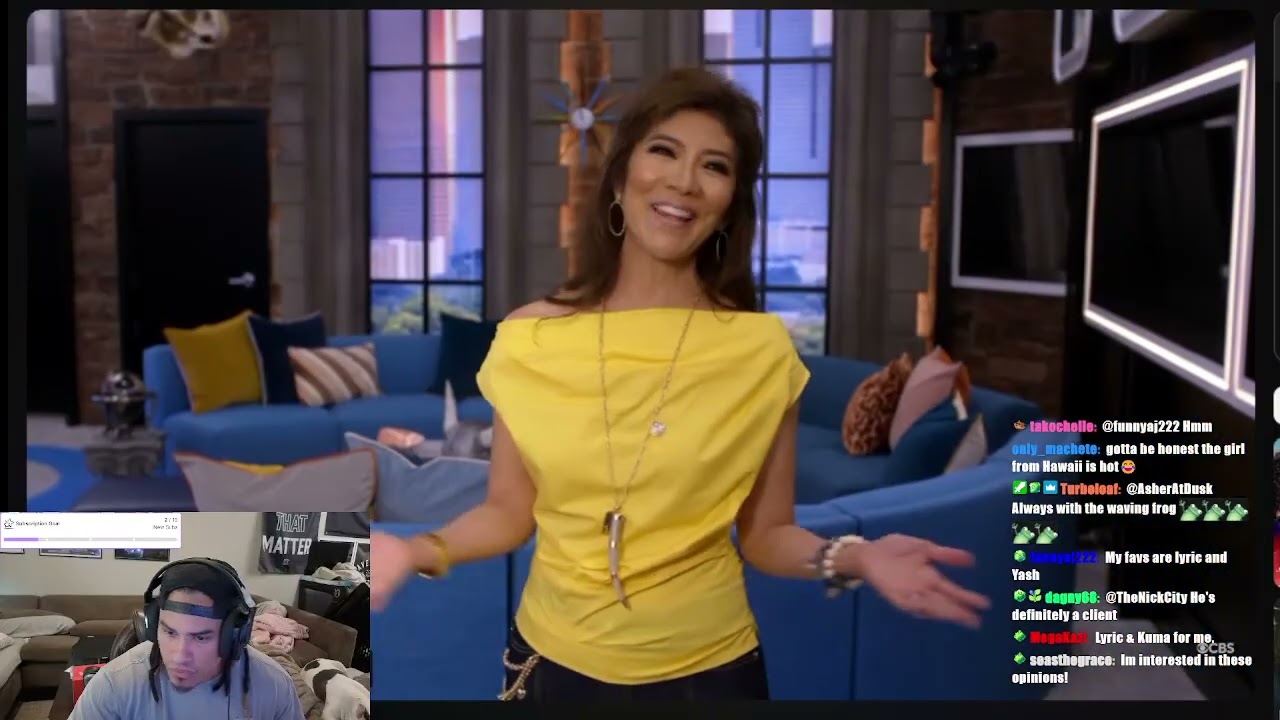 Keanu's twitch live- BB28 cast reveal reaction 07/07/26 