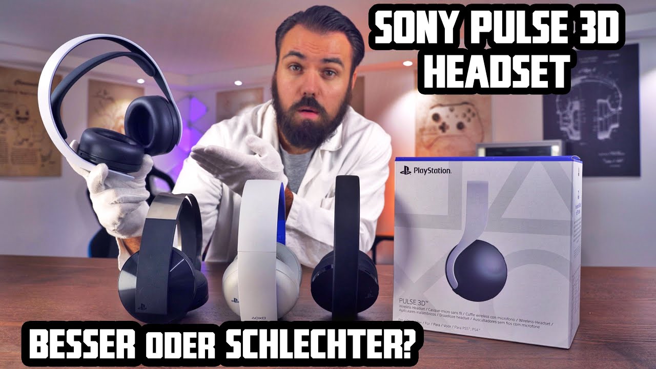 Lohnt sich das neue PS5 Sony PULSE Headset und 3D Sound? Vergleich mit Gold & Platinum PS4 Headsets