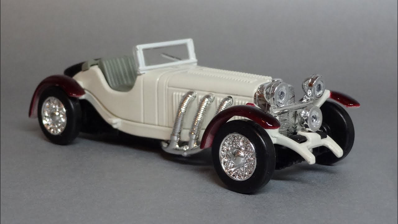 1931 Mercedes-Benz SSKL Millie Miglia R.Caracciola || New Ray || Масштабная модель автомобиля 