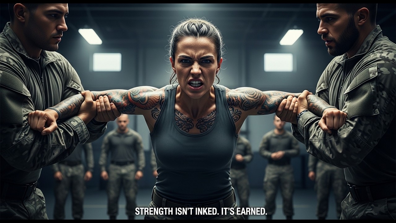 They Circled the Girl With Too Many Tattoos — Then Discovered She Was a Navy SEAL Legend