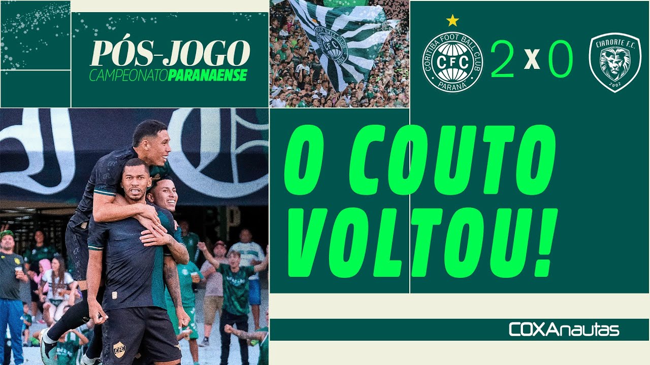 PÓS-JOGO CORITIBA X CIANORTE - FIM DO JEJUM NO COUTO - QUARTAS-DE-FINAL PARANAENSE 2026