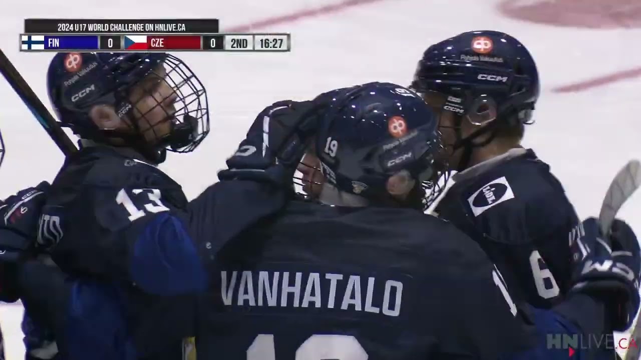 2024 HC U17 World Challenge - 5th Place Game - Finland vs Czechia