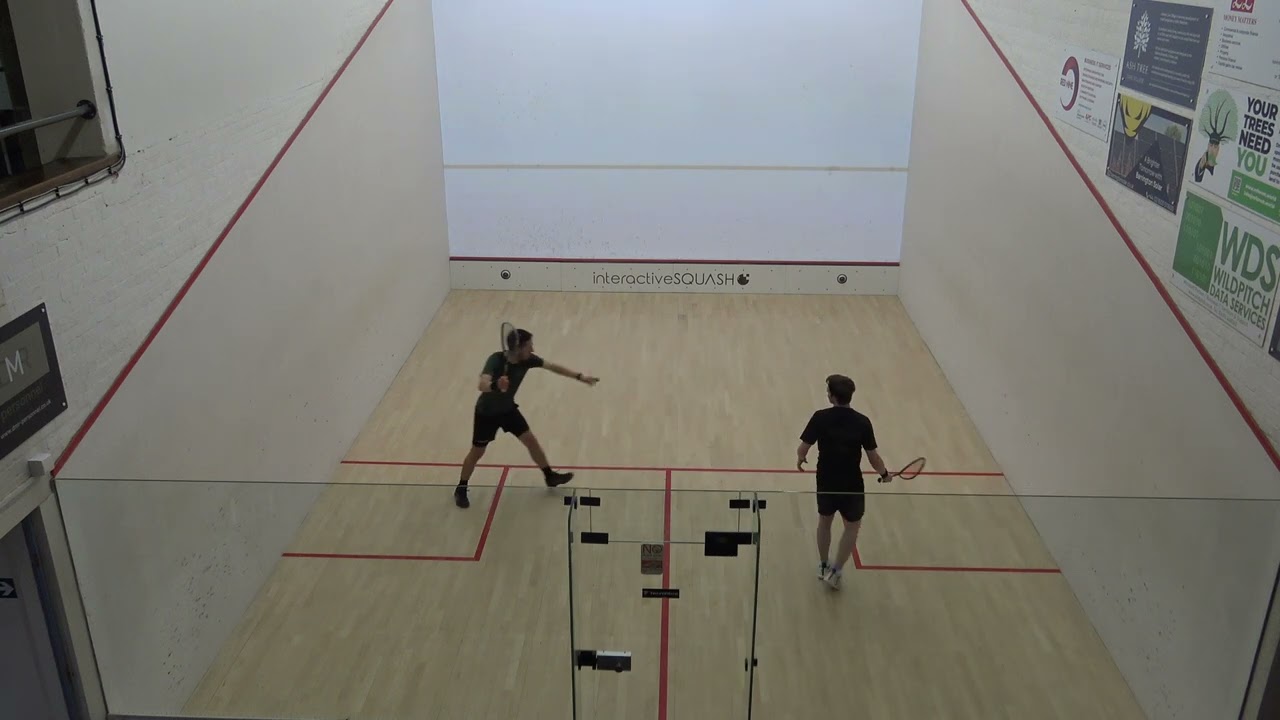 Norfolk Squash EATSC Tim Dixon v Ben Coleman game 2