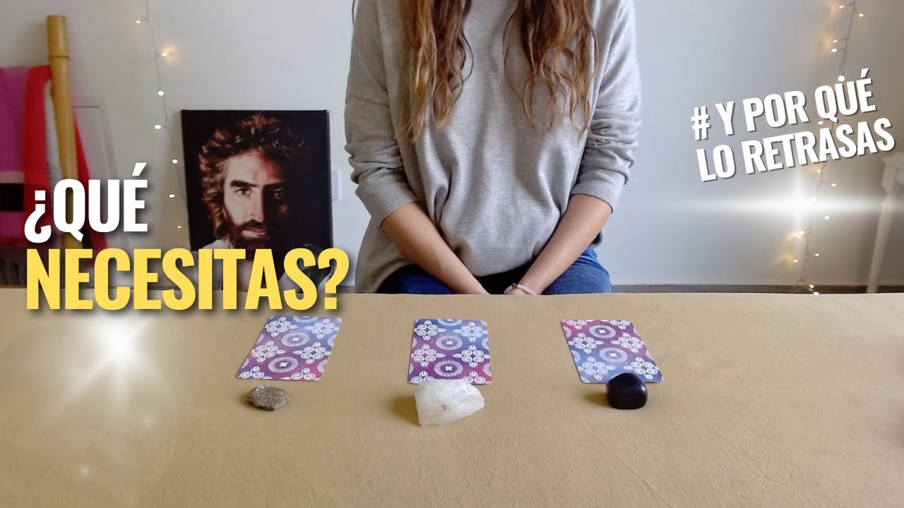 ¿QUÉ NECESITAS AHORA? y por qué lo resistes