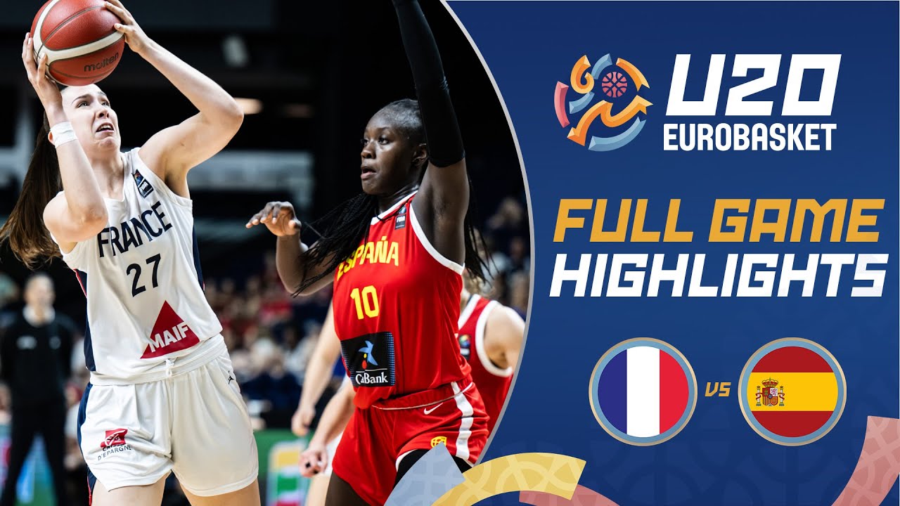 Final: France 🇫🇷 vs Spain 🇪🇸 | Extended Highlights | FIBA U20 Women's EuroBasket 2024
