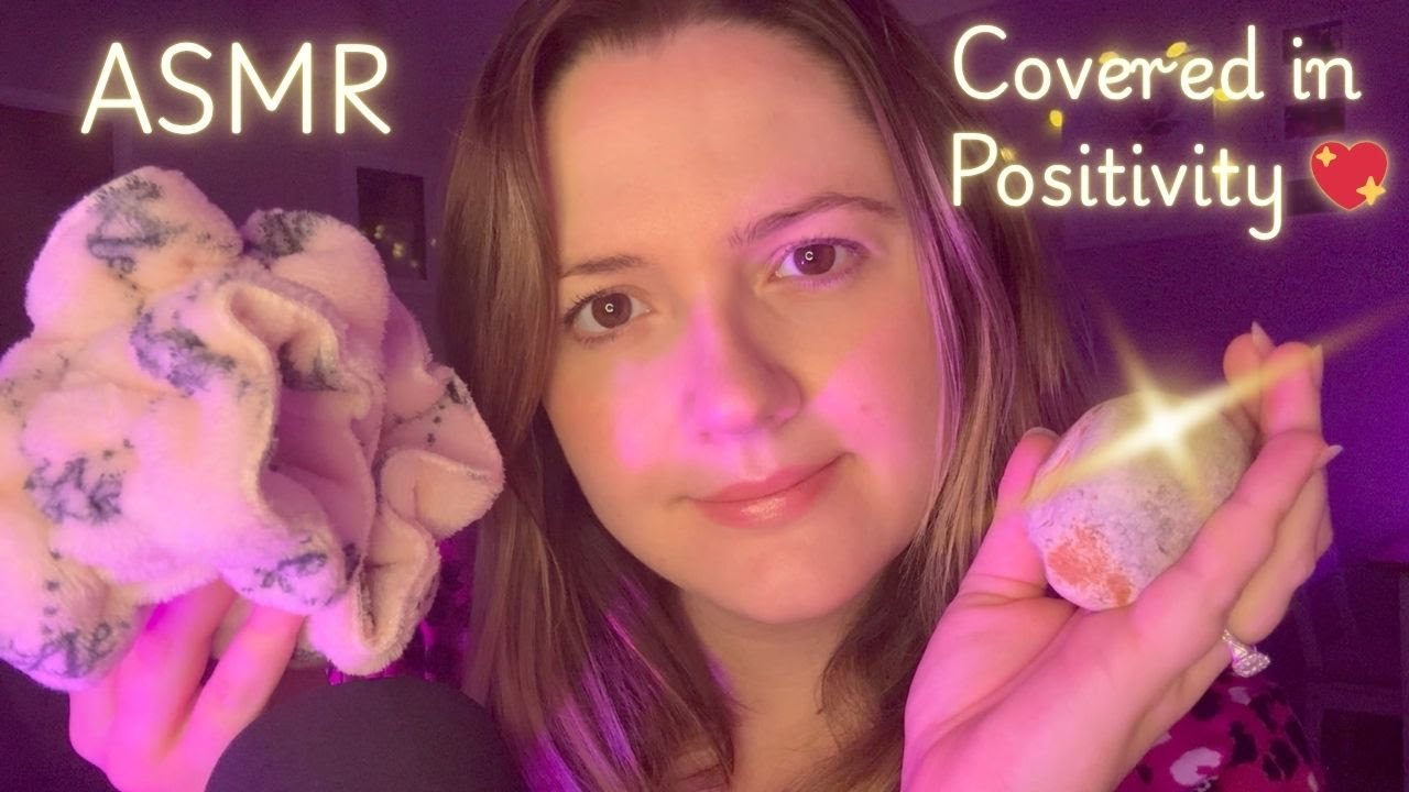 Blanket of Positivity 💖 Whispered ASMR + Magical Energy Stone with Positive Affirmations ✨