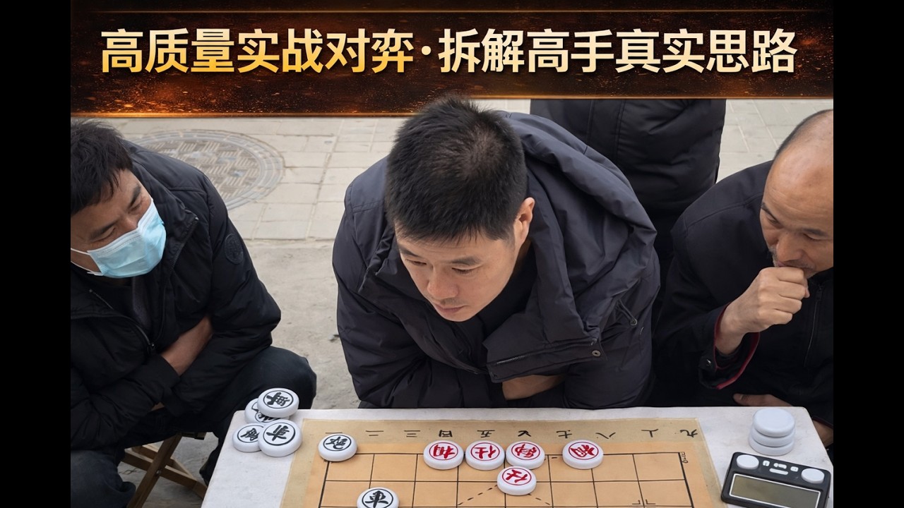 高质量实战对弈·拆解高手真实思路