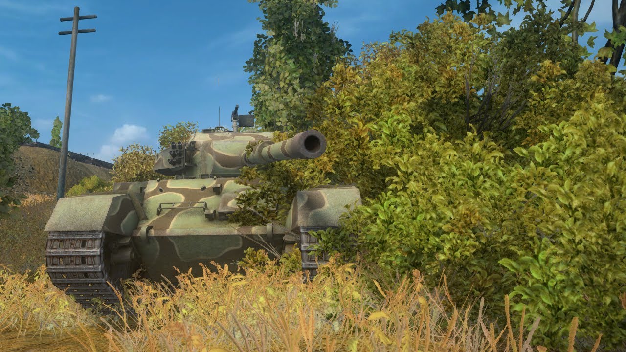 ◀World of Tanks - Hide & Go Shoot