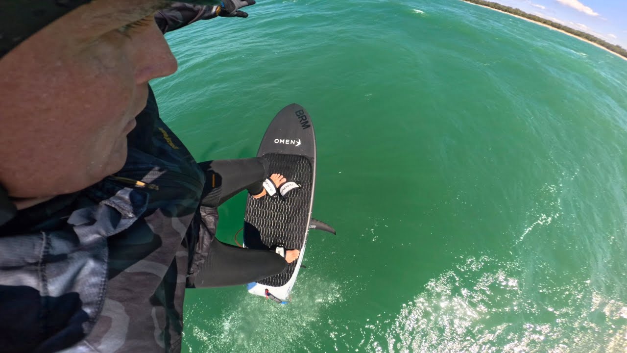 Parawing with Sinker Board 55L @ 85kg