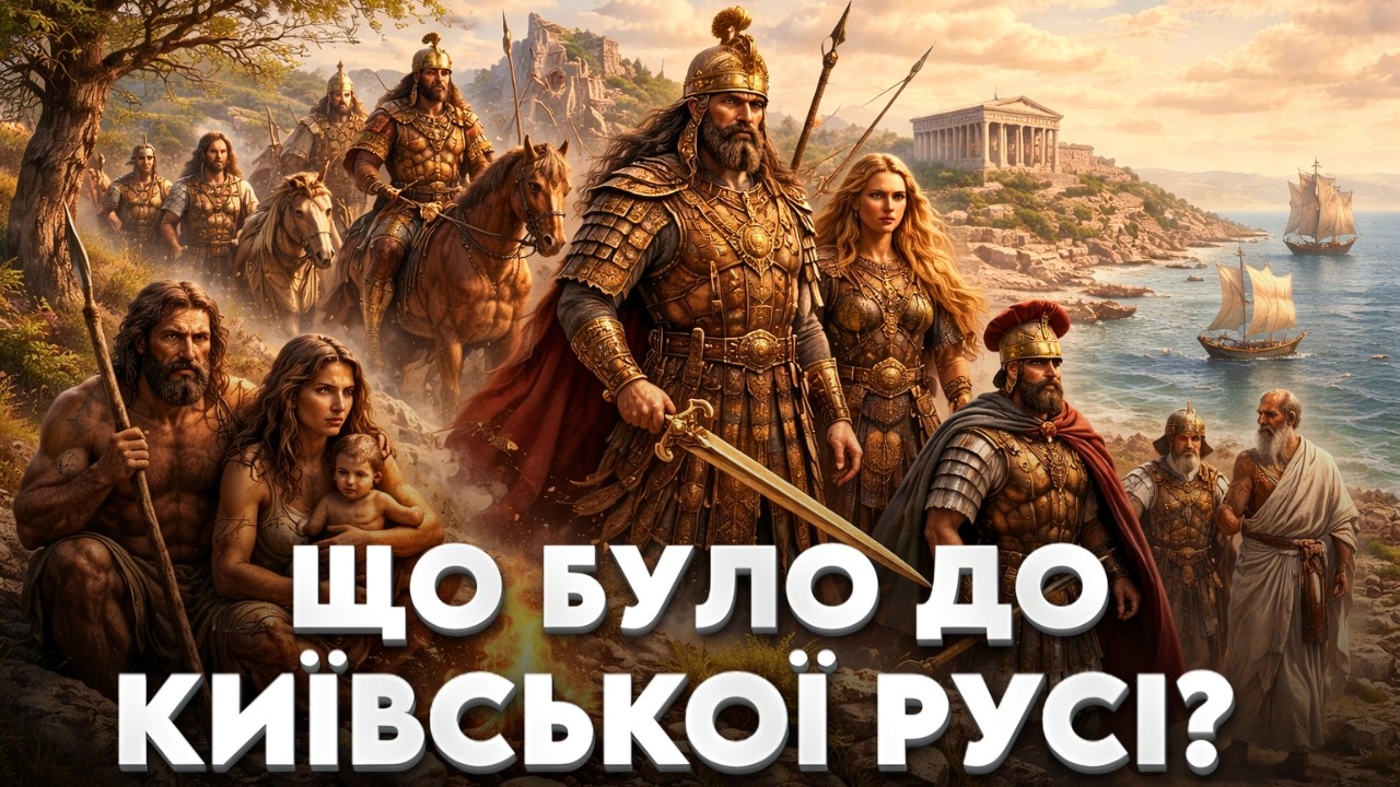 Сармати, скіфи, кіммерійці, амазонки: історія України до Київської Русі