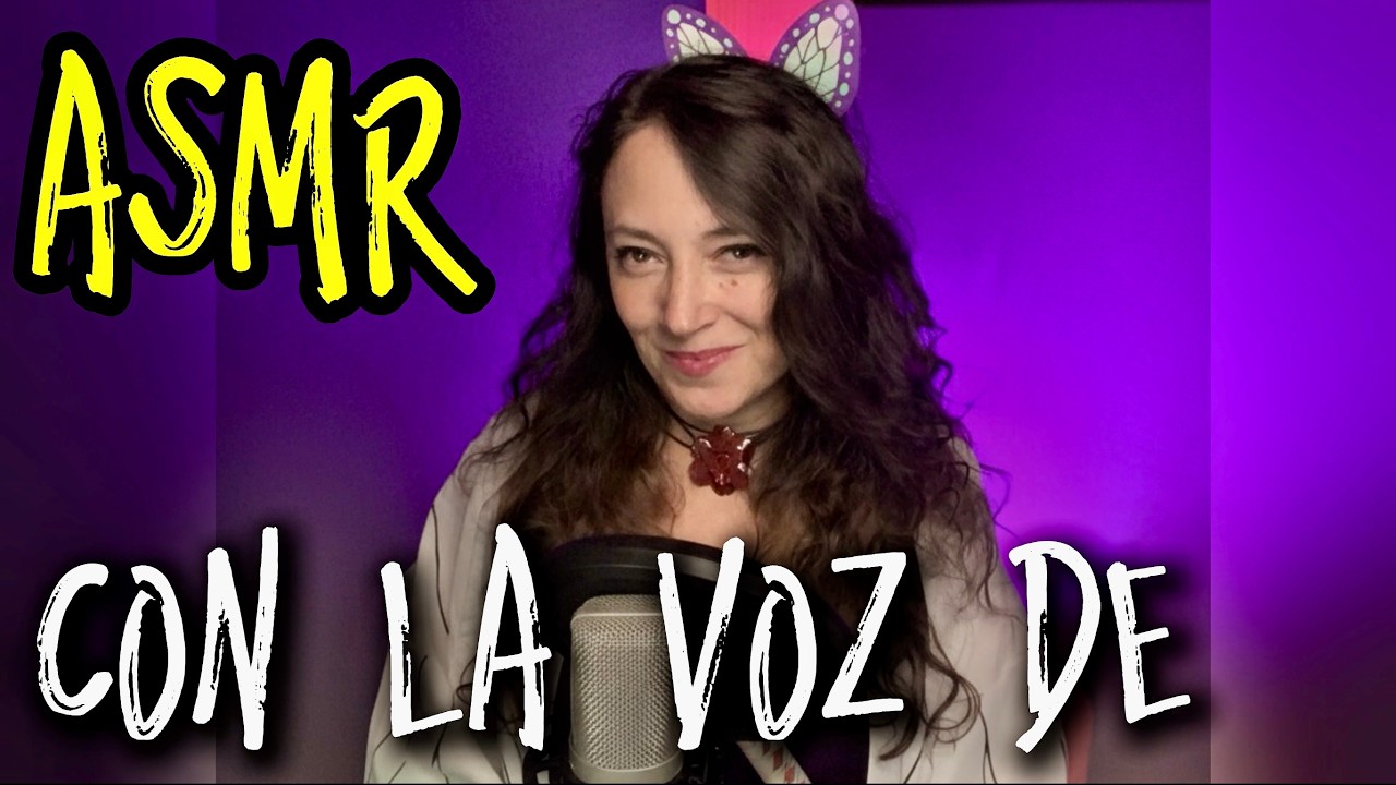 ASMR de la MARIPOSA 🦋 que susurra, la guerrera con mirada tranquila 🗡️ la calma en cada palabra 🟣