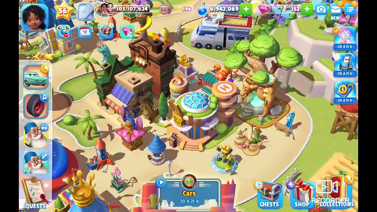 Disney magic Kingdom game unlocking flo