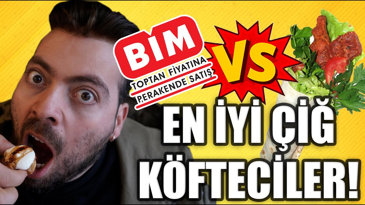 ЛУЧШИЕ сырые фрикадельки в Стамбуле VS ФИТБОЛ BİM ÇİĞ!