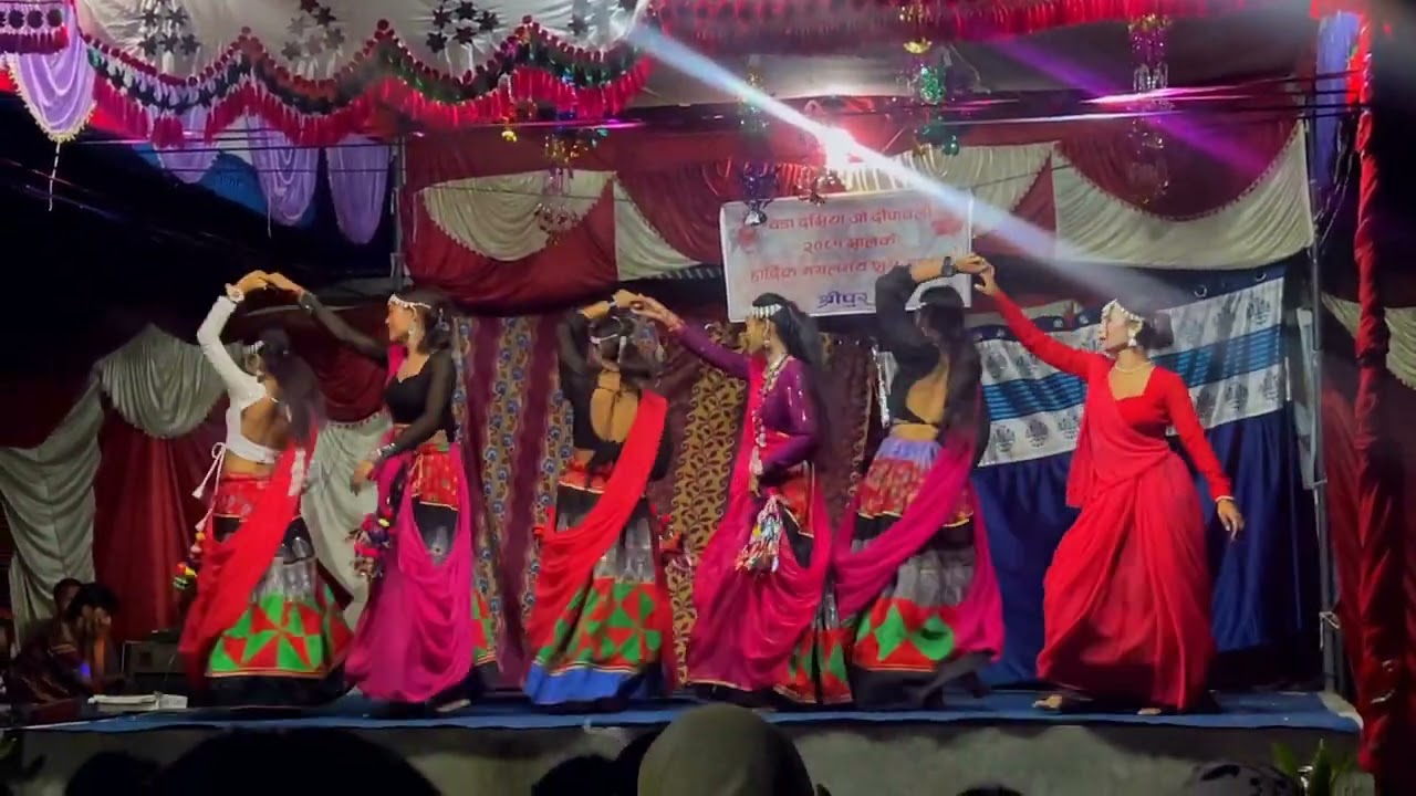 Baje re Churiya | Dashain Program 2081 | Shreepur, Bardiya