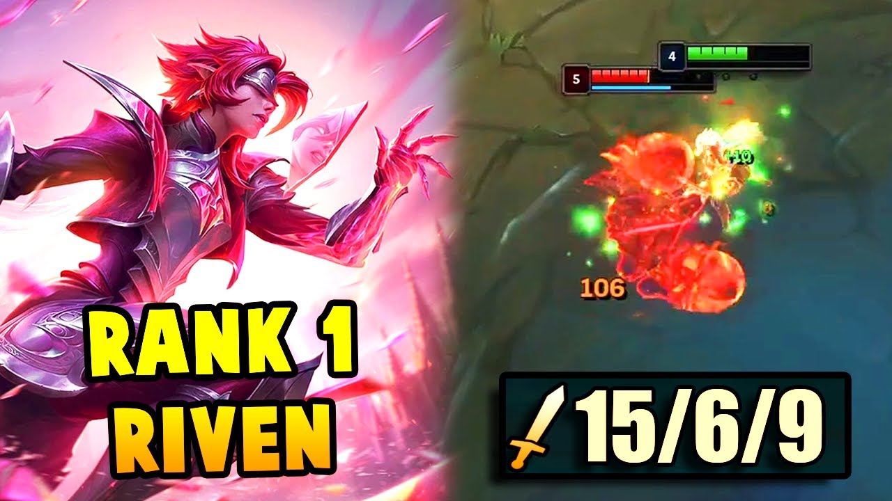 Rank 1 Challenger Riven Shows you How to play Against Rock Solid Malphite