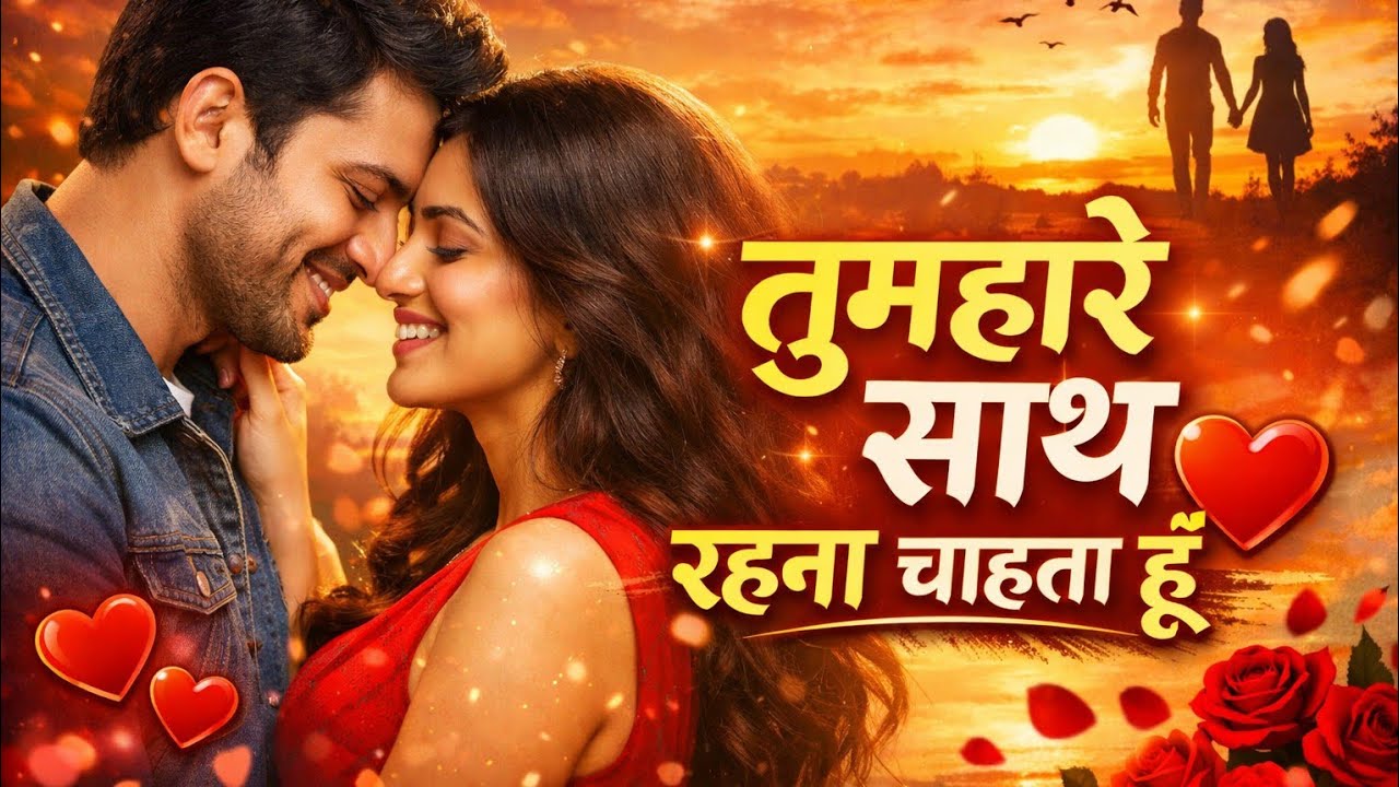 तुम्हारे साथ रहना चाहता हूँ ❤️ New Hindi songs 💯